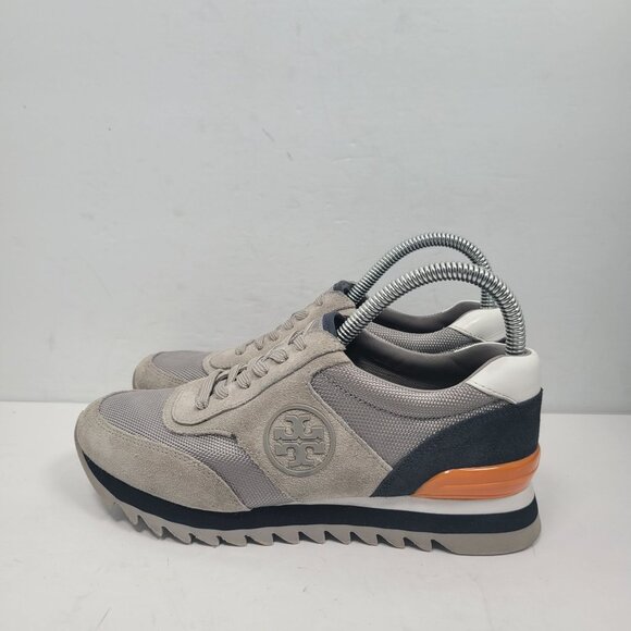 Tory Burch Logo Sawtooth Women's Multicolor Sneakers S/N 44481 US Size 5M - Picture 2 of 8
